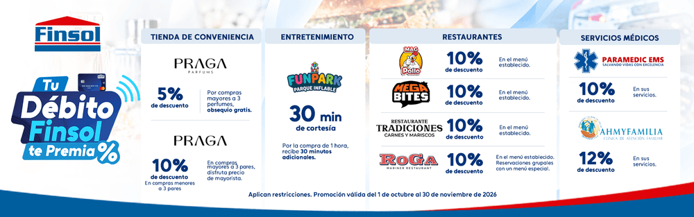 Tu Débito Finsol te Premia